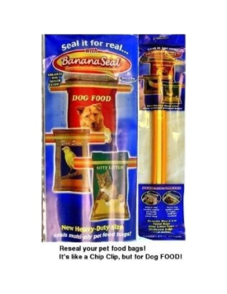 Sello de Bolsa de Comida para Mascotas Seal-A-Bag Mediano 36.83 cm