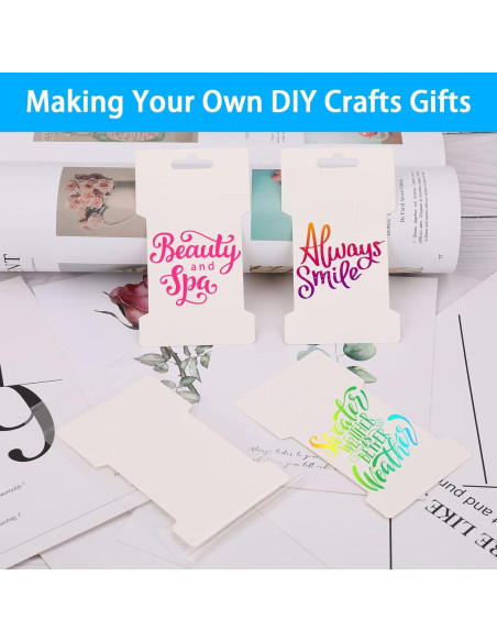 CEE Tarjetas de Exhibición y Bolsas Autocierre - 150 Piezas