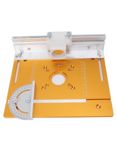 Placa de Inserción para Mesa de Router Yctze Aluminio 27.94x21.92cm