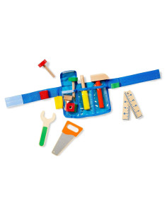 Conjunto de Cinturón de Herramientas Melissa & Doug - 8 Piezas