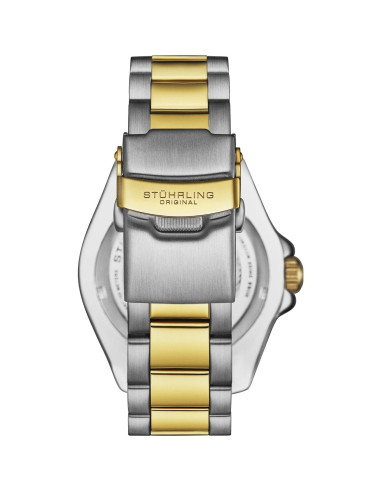 Reloj de buceo Stuhrling Original hombre acero inoxidable azul