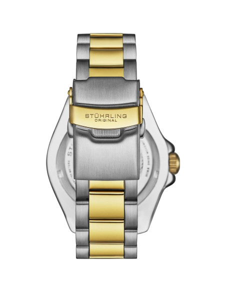 Reloj de buceo Stuhrling Original hombre acero inoxidable azul