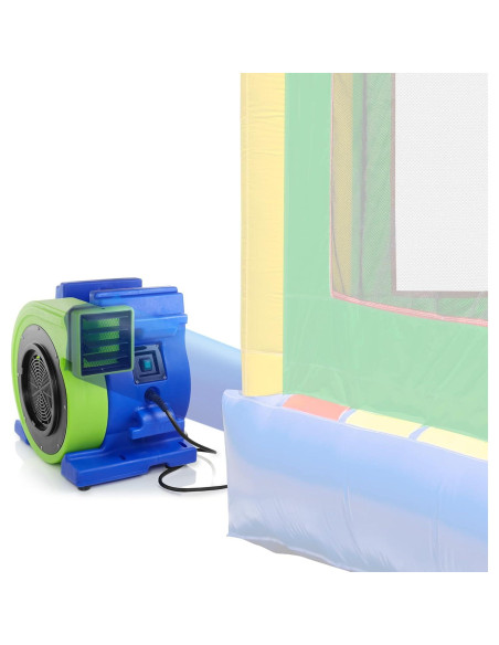 Ventilador de Aire Comercial Cloud 9 2 HP para Casas Inflables