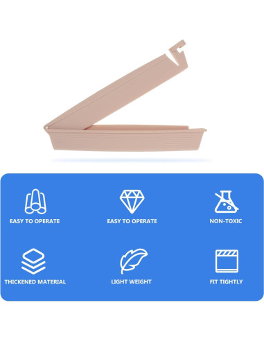 Clips para Bolsas de Ostomía EXCEART 6PCS Antifugas