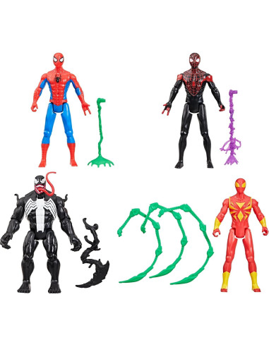 Figuras de Acción Marvel Spider-Man Venom 4 Piezas