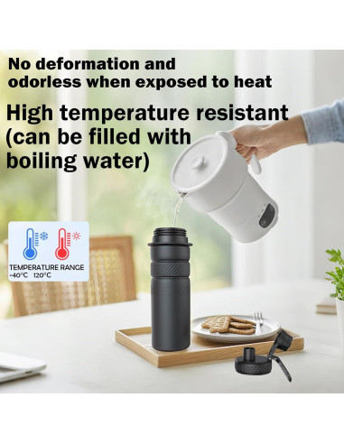 Botella Plegable Paspring 700ml Silicona a Prueba de Fugas