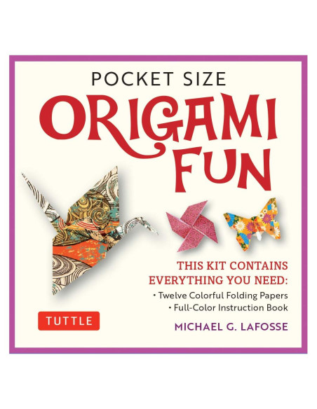 Pocket Size Origami Fun Kit: Contains Everything You Need to Make 7 Exciting Paper Models