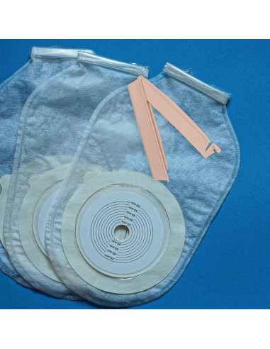 Clips para Bolsas de Ostomía EXCEART 6PCS Antifugas