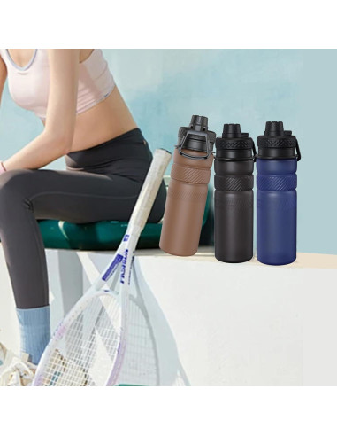 Botella Plegable Paspring 700ml Silicona a Prueba de Fugas