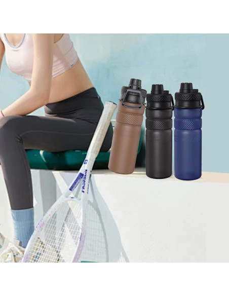 Botella Plegable Paspring 700ml Silicona a Prueba de Fugas