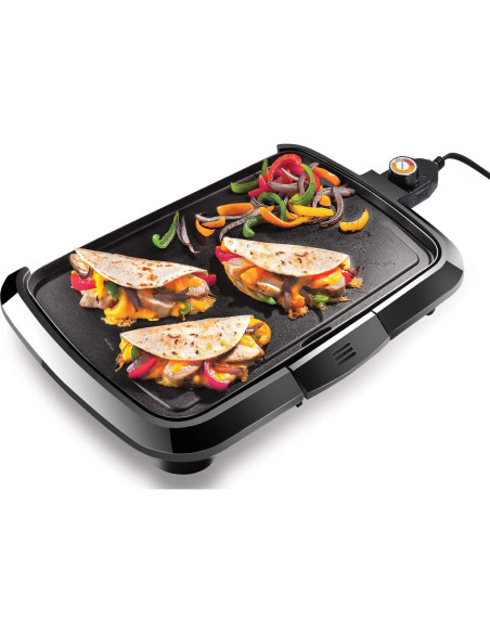 Plancha Eléctrica Chefman 1.54 kg, Inmersible y Apta Lavavajillas