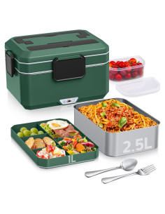 Calentador de Comida Eléctrico Xflyee 3.5L Doble Capa 90W