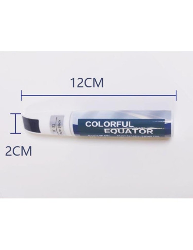 Bolígrafo de Reparación de Rayones 2-en-1 Color Blanco