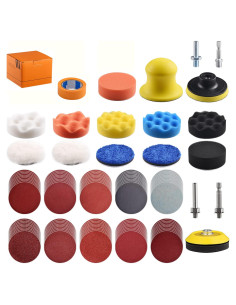 Kit de Almohadillas de Pulido 3" NYNM - Grano 80-3000