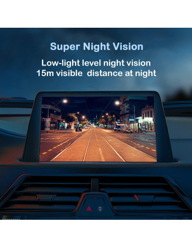 Cámara de Respaldo HD Screentronics con Visión Nocturna 170