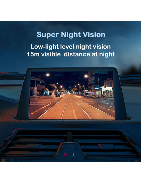 Cámara de Respaldo HD Screentronics con Visión Nocturna 170