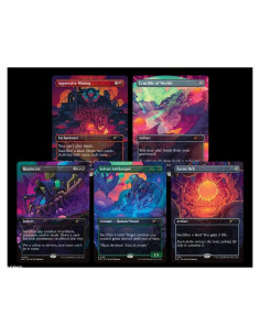 MTG Secret Lair Auroras Alienígenas Edición Sin Acabado