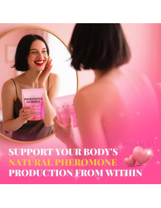 Gomitas de Feromonas para Mujeres OcoSlow Sabor Fresa 60 Pzas 2