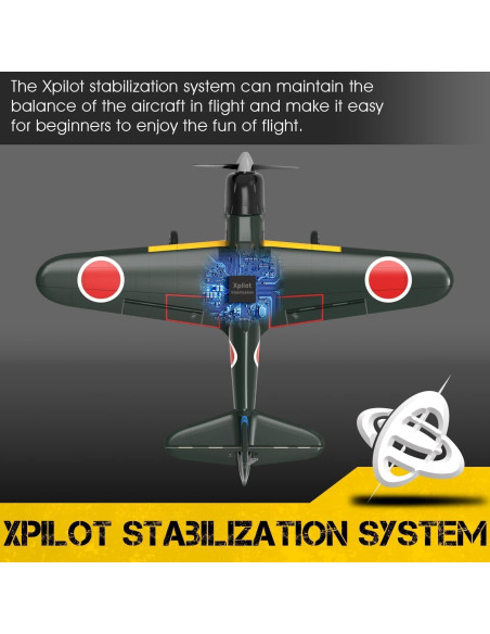 Avión de Control Remoto VOLANTEXRC P51D Mustang 2.4GHz