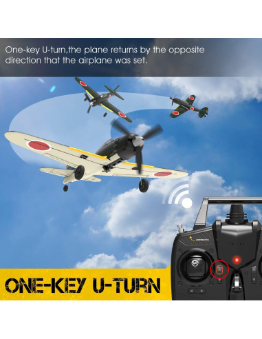 Avión de Control Remoto VOLANTEXRC P51D Mustang 2.4GHz