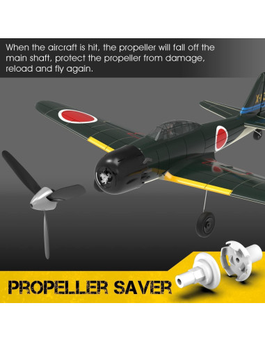 Avión de Control Remoto VOLANTEXRC P51D Mustang 2.4GHz