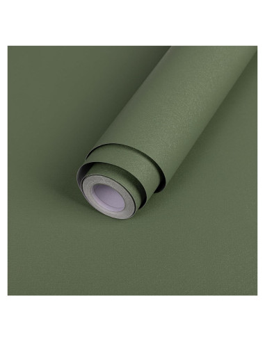 Papel Tapiz Verde Abyssaly Autoadhesivo 45x300 cm Removible