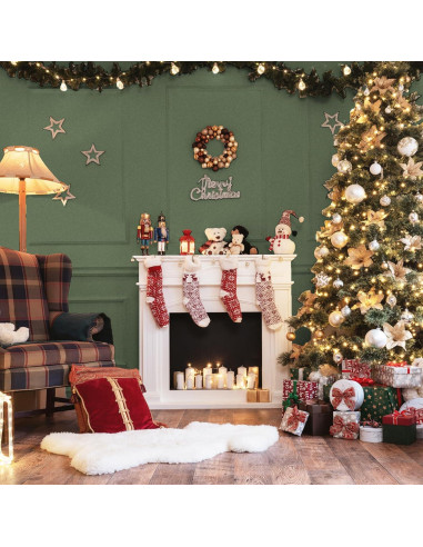 Papel Tapiz Verde Abyssaly Autoadhesivo 45x300 cm Removible