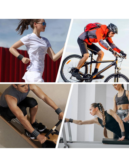 Pesas de Muñeca y Tobillo Li Fitness Ajustables 0.45 kg