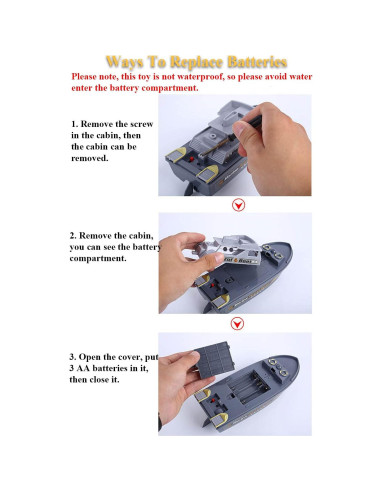 Barco Patrullero Eléctrico NEXTAKE 6684A con Sonido y Luz