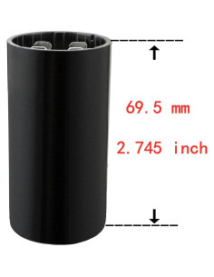 Capacitor de Arranque BOJACK CD60 324-389 uf 125 VAC 2