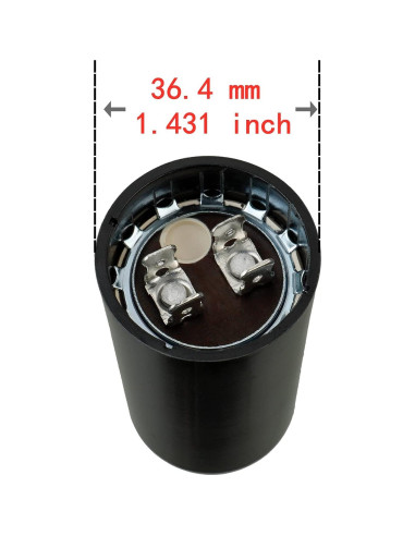 Capacitor de Arranque BOJACK CD60 324-389 uf 125 VAC