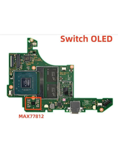 Chip Regulador Buck MAX77812 PMIC para Nintendo Switch