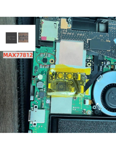Chip Regulador Buck MAX77812 PMIC para Nintendo Switch