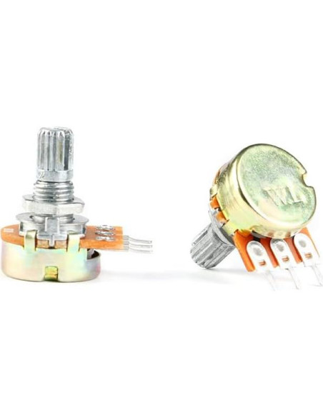 20 Potenciómetros Rotativos JESSINIE B10K 10K Ohm 15mm