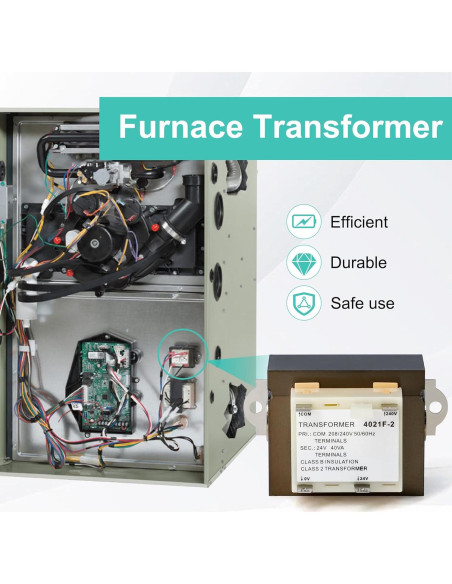 Transformador 24V Hipoilk para Hornos Luxaire York Coleman