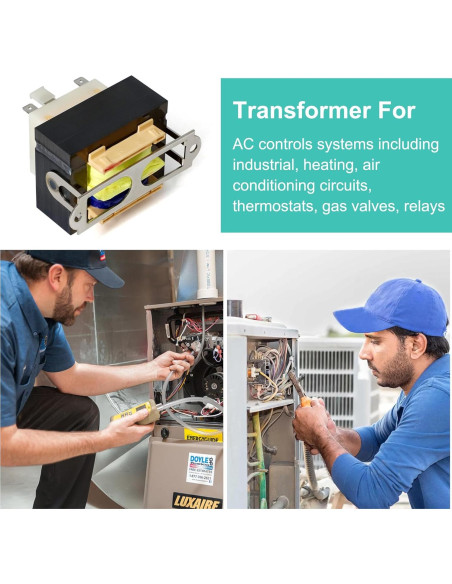 Transformador 24V Hipoilk para Hornos Luxaire York Coleman