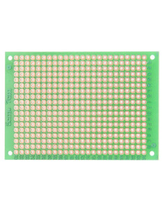 Placas de Circuito Impresas YOKIVE 5 Pcs FR-4 50x70mm Verde