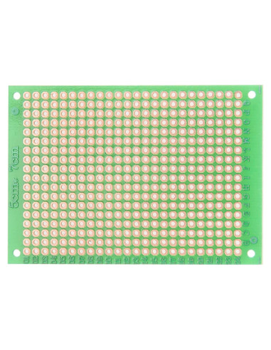 Placas de Circuito Impresas YOKIVE 5 Pcs FR-4 50x70mm Verde