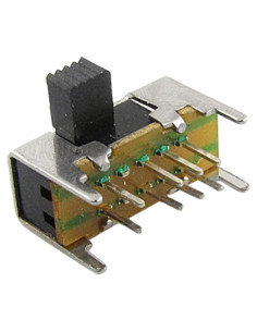 Interruptor Deslizante Horizontal 3 Posiciones 8 Pines Sourcingmap