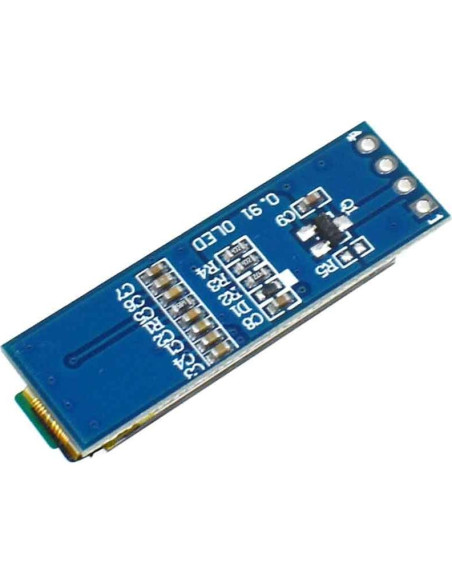 10 Piezas Módulo Pantalla OLED 0.91" Senzooe 128x32 Amarillo