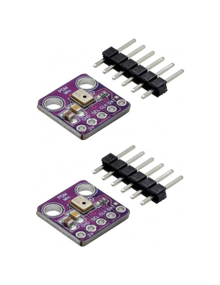 Módulo de Micrófono MEMS PDM MP34DT01 2 Piezas Alta Sensibilidad