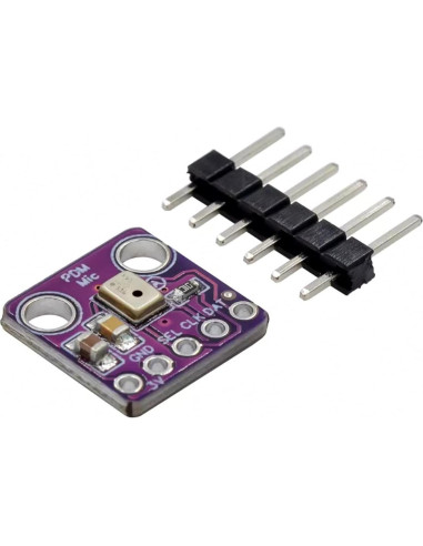 Módulo de Micrófono MEMS PDM MP34DT01 2 Piezas Alta Sensibilidad