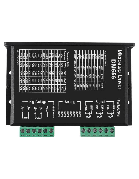 Controlador de Motor Paso a Paso DM556 24-50V 5.6A 128 Subdivisiones
