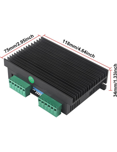 Controlador de Motor Paso a Paso DM556 24-50V 5.6A 128 Subdivisiones