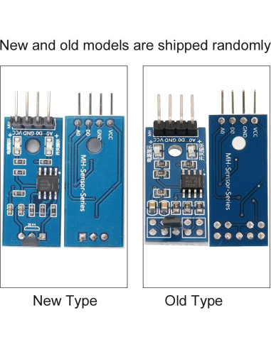 5 Sensores de Efecto Hall Lineales Odorkle 3.3V Módulo