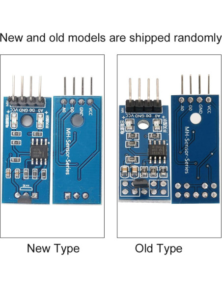 5 Sensores de Efecto Hall Lineales Odorkle 3.3V Módulo