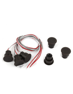 Interruptor Magnético de Puerta Uxcell 3 Piezas NO/NC 2.2cm