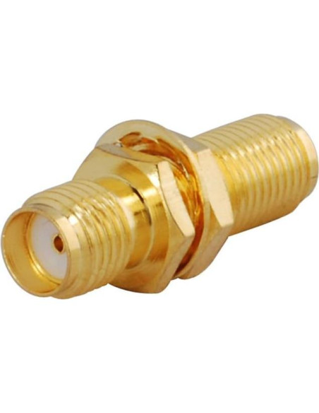 Adaptador Coaxial RF SMA Hembra DHT Electronics 2 Pcs Adaptador Coaxial RF SMA Hembra DHT Electronics 2 Pcs