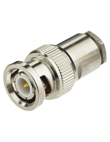 Conector BNC macho soldador Eightwood 10-pack RG58 RG142