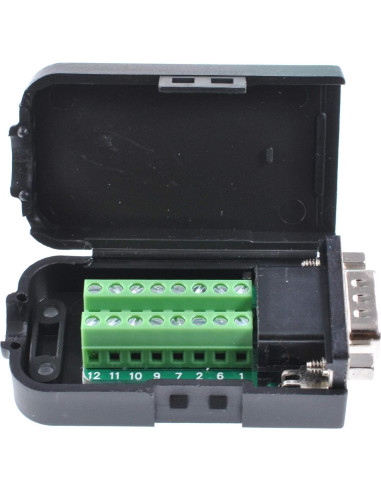 Adaptador VGA Macho Oiyagai DB15 3+9 15 Pines con Terminal